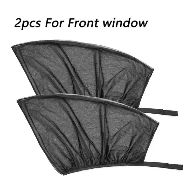 Pare-soleil de voiture en forme de parapluie pour pare-brise avant, pliable, type ombrelle, pour fenêtre de voiture, accessoires de protection solaire d’été.